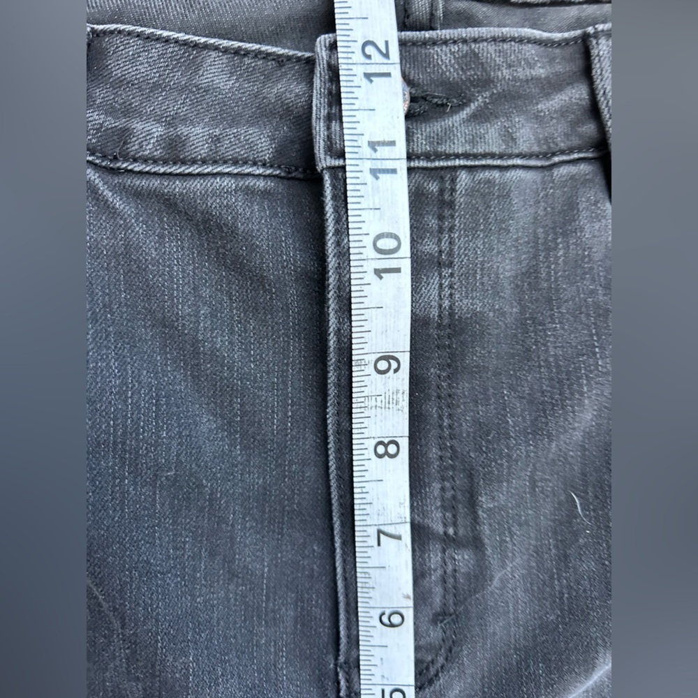 Soft Surroundings Women’s Wide Leg Charcoal Black Denim Jeans size 14 - Picture 7 of 9